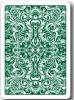 Virgolone 100% Plastic Playing Cards - Green